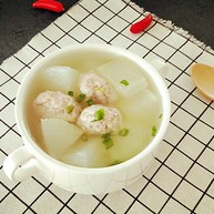 冬瓜圆子汤