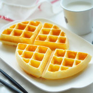 家人的营养早餐——百变华夫