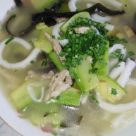 魔芋西葫芦海带肉丝汤创建于1082017