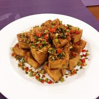 香矛椒盐豆腐