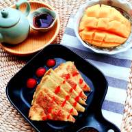 健康瘦身早餐土豆鸡蛋饼