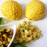 可爱小刺猬香甜南瓜馒头