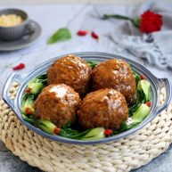 做年货团团圆圆年夜饭四喜丸子