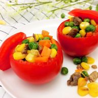 好看又好吃的西红柿盏