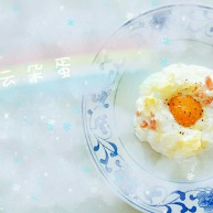培根芝士云朵蛋