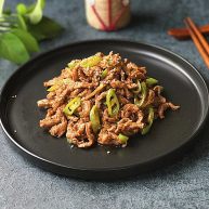 食二星座酱爆牛肉丝