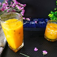 百香果芒果苹果汁