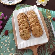 红枣燕麦饼干家有烤箱