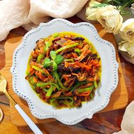 家常蚝油小炒三丝