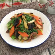 五分钟系列香干炒肉丝