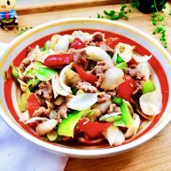 炒牛肉也可以温婉清雅白百合小炒牛肉