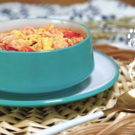 深夜鲜虾面我说它鲜得掉眉毛你们信吗不信你试试