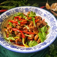 下饭又下酒的辣椒酱爆鸡心