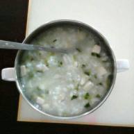 鱼泥豆腐青菜粥