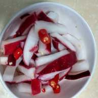 韩式白醋泡萝卜