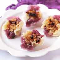 花儿朵朵之双色培根烧卖