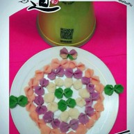 制作多彩蝴蝶面