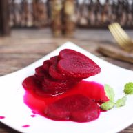 米醋浸甜菜根营养美味佐餐小菜