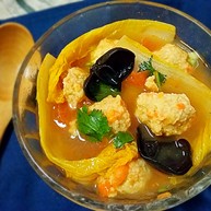 酸汤鸡滑――年腻后的开胃下饭菜