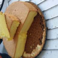 家庭烤箱自制戚风蛋糕