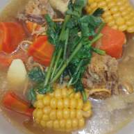 滋补元气汤虫草花玉米山药胡萝卜龙骨汤创建5元2017