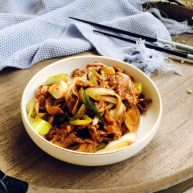 懒人料理糖醋菜葱爆羊肉