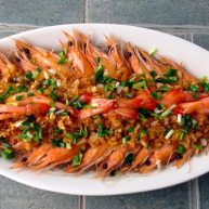 蒜蓉粉丝开片虾