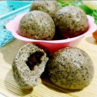 杂粮豆沙包