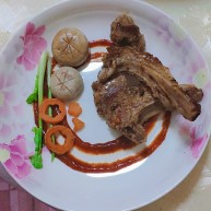 法式香煎小羊排家庭版足不出户吃法餐