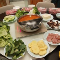 冬日暖心菜在家吃火锅