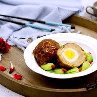 做年货家宴特色秘制龙眼丸子31个步骤图文详细解释