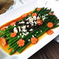 麻辣蒜香拌芦笋