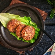 家庭汉堡牛肉坯制作