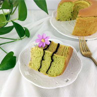 牛奶蜂蜜中空戚风