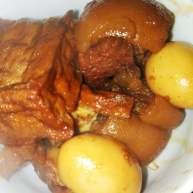 万能电饭锅卤猪脚