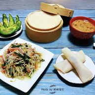 冬日暖心菜韭菜炒豆芽