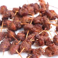 孜然牙签羊肉空气炸锅无油版