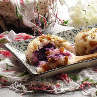 桂花紫薯糯米饭