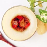 宝宝辅食红枣蒸梨盅12M