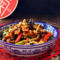 菌类料理――双菇辣炒和菜