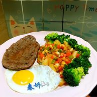 假装米其林牛排家庭套餐