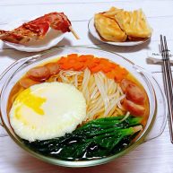 冬日暖心菜菠菜鸡蛋面