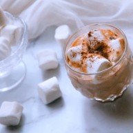 棉花糖巧克力热奶