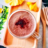 冬喝暖饮夏吃冰暖冬系列之白薯可可热饮