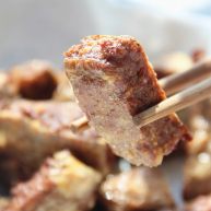 清真小吃炸松肉