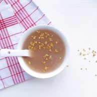 桂花雪梨莲藕羹