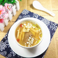 水煮竹笋汤健康美颜餐