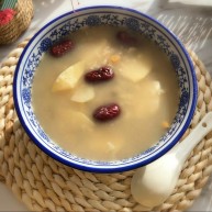 健康美味红薯绿豆大枣粥
