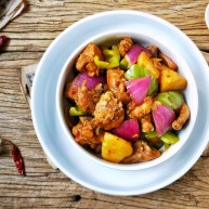 美味家常熬炒鸡