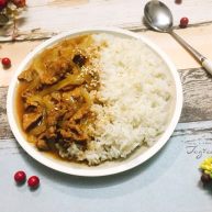 洋葱黑椒牛肉饭懒人快手一人餐